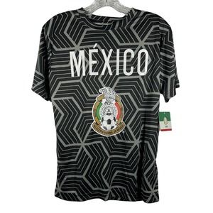 SNM Mexico 10 Short Sleeve Official Product Football Team Jersey Shirt Size L